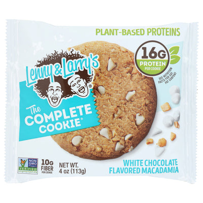Lenny & Larrys - Complete Cookie - White Chocolate Macadamia, 4oz (Pack of 12)