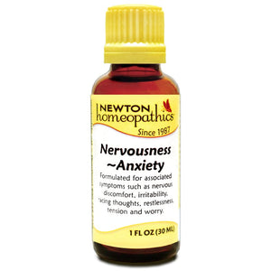 Newton Homeopathics - Nervousness Anxiety - 1oz