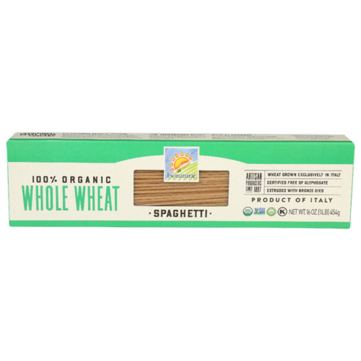 Bionaturae - Organic Whole Wheat Spaghetti Pasta, 16 oz (Pack of 1)