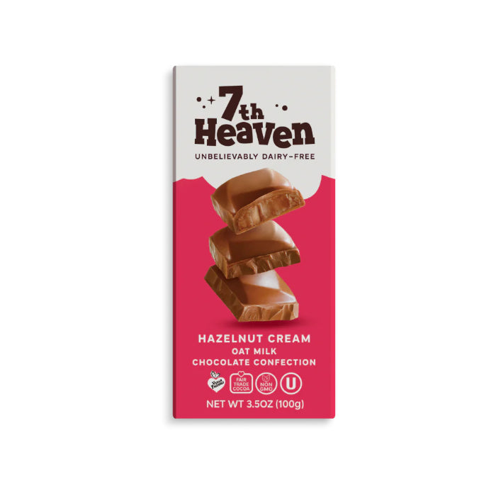 7th Heaven - Hazelnut Cream Bar, 3.5oz