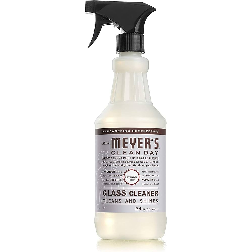 Mrs Meyers Clea - Window Spray - Lavender, 24oz (Pack of 6)