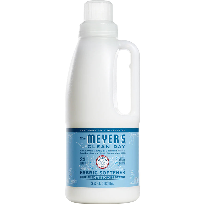 Mrs Meyers Clea - Fabric Softener - Rainwater, 32oz (Pack of 1)