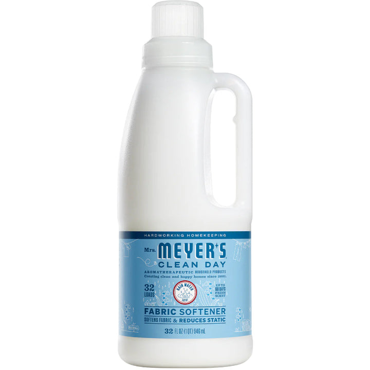 Mrs Meyers Clea - Fabric Softener - Rainwater, 32oz (Pack of 1)