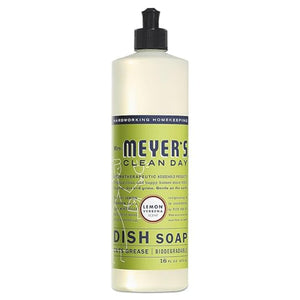 Mrs Meyers Clea - Dish Soap - Lemon Verbena, 16oz (Pack of 6)