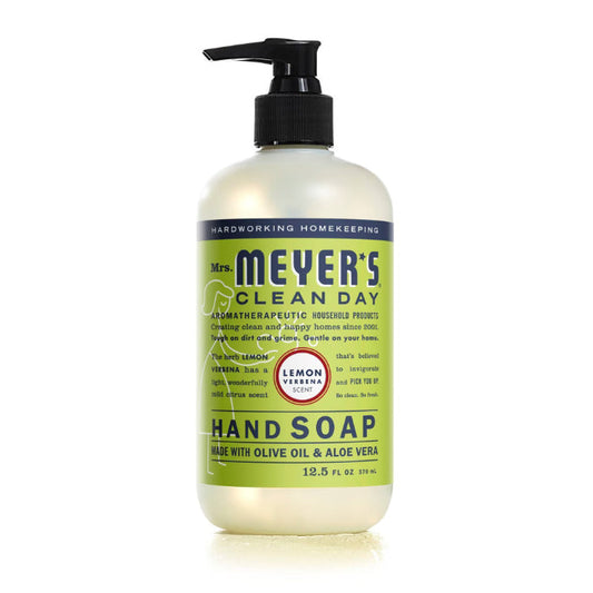 Mrs Meyers Clea - Hand Soap - Lemon Verbena, 12.5oz (Pack of 3)
