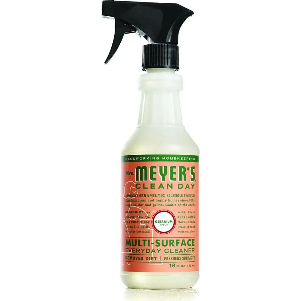 Mrs Meyers Clea - Multi Cleaner - Geranium, 16oz (Pack of 6)