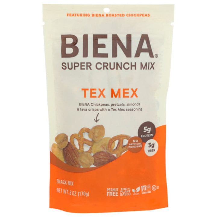 Biena - Tex Mex Super Crunch Mix, 6 OZ - Pack Of 8