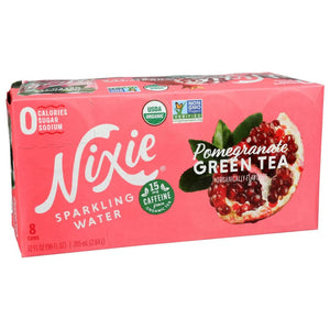 NIXIE - Pomegranate Sparkling Water, Pack of 8 - 12floz