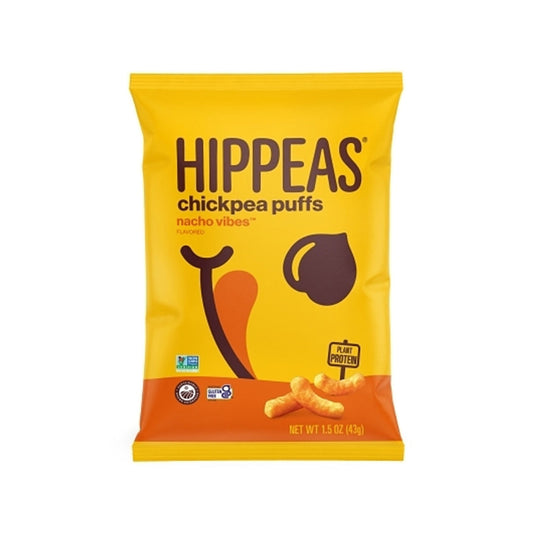 Hippeas - Puffs - Nacho Vibes, 1.5oz (Pack of 6)