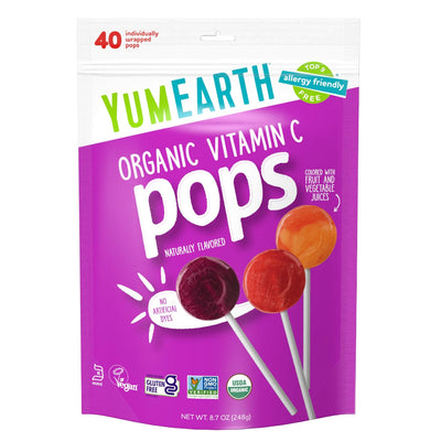 Yumearth - Pops - Vitamin C, 8.7oz (Pack of 12)