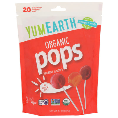Yumearth - Lollipops - Fruit, 4.2oz (Pack of 12)