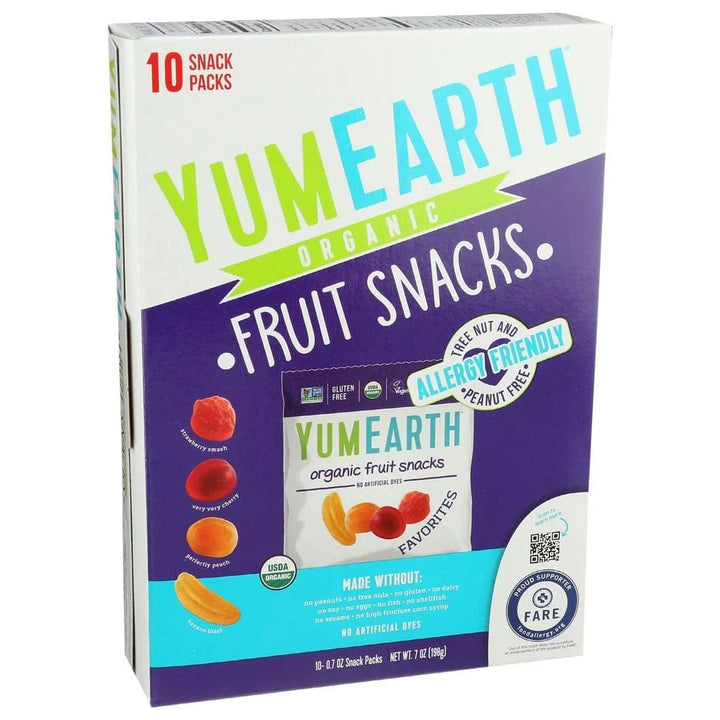 YumEarth - Organic Fruit Snacks 7 OZ - (Pack of 6)