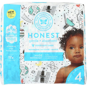 The Honest Company - Diaper Space Travel Size 4