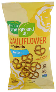 From The Ground - Up Pretzel Twist Cauliflower 4.5 Oz - Pack Of 12