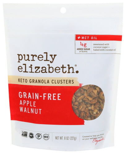 Purely Elizabeth - Apple Walnut Granola with MCT 8 Oz - Pack Of 6