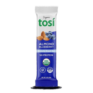 Tosi Almond Blueberry Crunchy Snack Bar