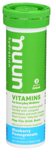 Nuun Vitamin Blueberry Pomegranate 12 Tb - Pack Of 8