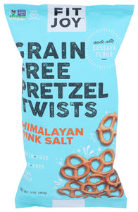 Fitjoy - Grain-Free Salted Pretzel Twists 5 Oz - Pack Of 12