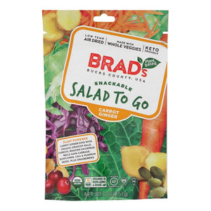 Brad's - Plant Based Salad To Go Carrot Ginger, 2 oz