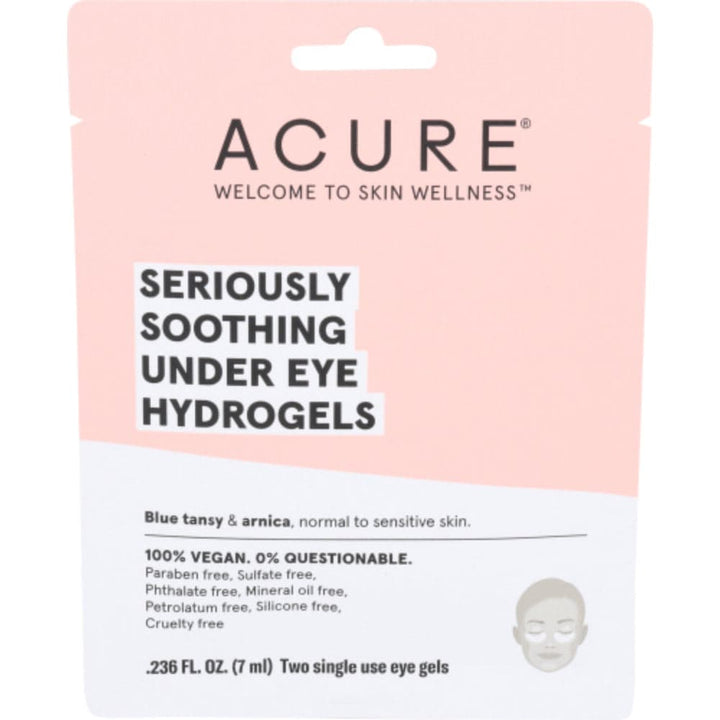 Acure - Seriously Soothing Under Eye Hydrogels, 7 ml