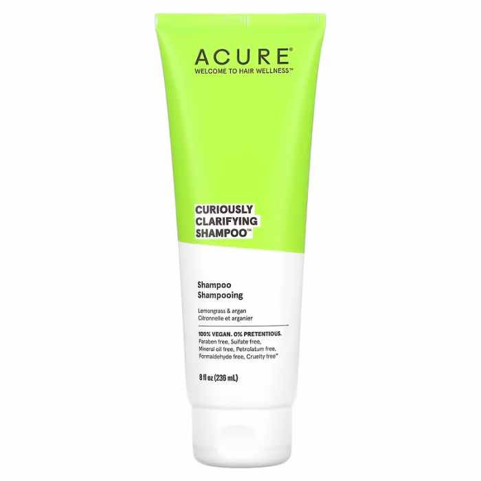 Acure - Shampoo - Lemongrass, 8fo (Pack of 1)