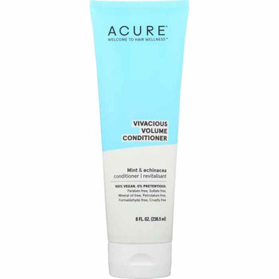 Acure - Volumizing Conditioner - Peppermint, 8fo (Pack of 1)
