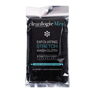 Cleanlogic - Exfoliating Stretch Fiber Wash Cloth, 1 Each