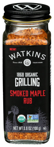 Watkins Rub Grill Smoked Maple 3.8 Oz - Pack Of 3