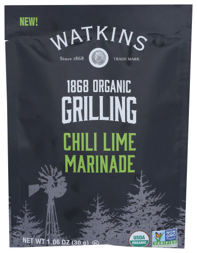 Watkins Marinade Chili Lime Org 1.06 Oz - Pack Of 12