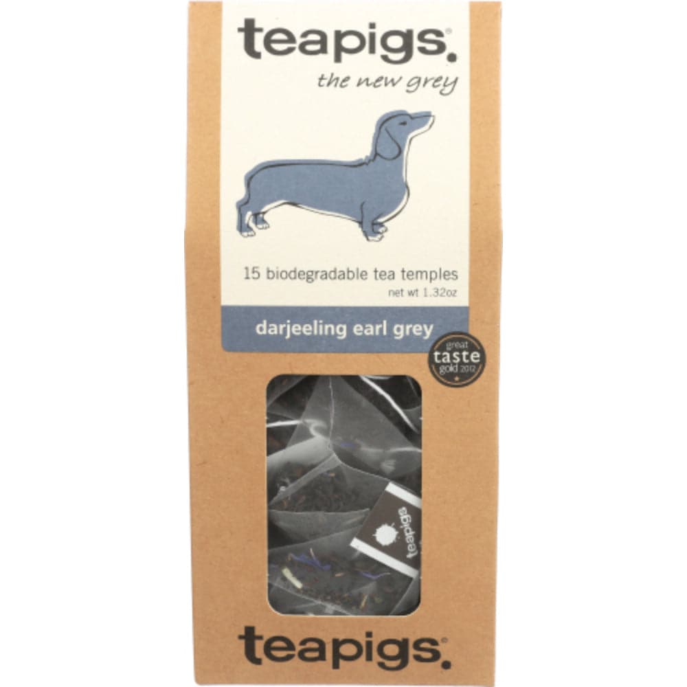 Teapigs – Darjeeling Earl Grey Tea, 15 ea | Pack of 6