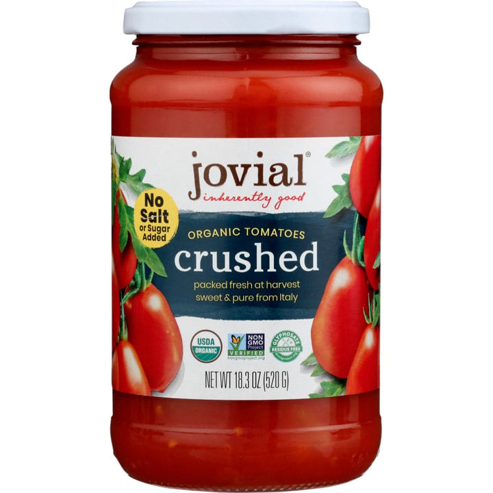 Jovial - Organic Crushed Tomatoes 18.3 OZ - Pack of 6