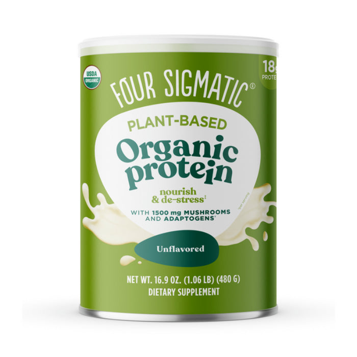 Four Sigmatic Plant Prtn powderUnfvl Can, 16.9 oz