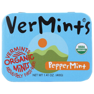 Vermints - Candy - Peppermint, 1.41oz (Pack of 6)