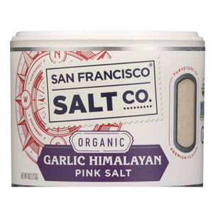 San Francisco Salt Co. - Organic Garlic Himalayan Pink Salt