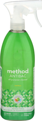 Method - Antibacterial All-Purpose Cleaner, Bamboo, 28 oz - Pack of 8