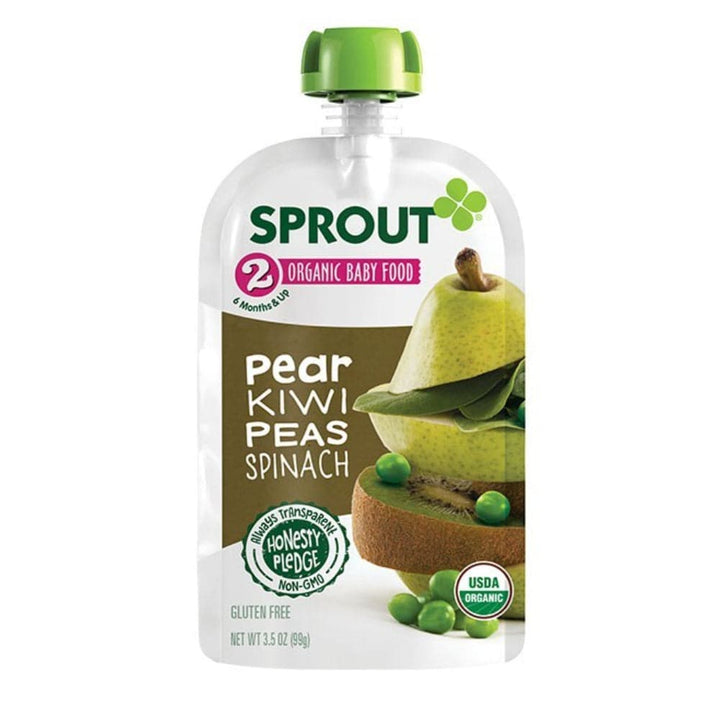 Sprout - Organic Pear Kiwi Peas Spinach Baby Food