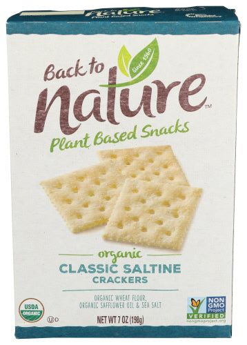 Back To Nature - Original Saltine Crackers, 7 oz