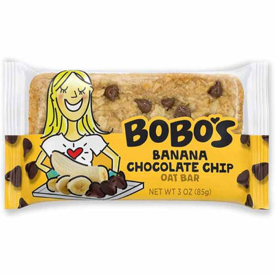 Bobos Oat Bars - Oat Bar - Banana Chocolate Chip, 3oz (Pack of 12)