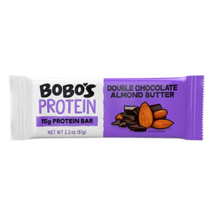 Bobo's - Oat Bars Chocolate Almond Butter Protein Bar, 2.2 OZ - Pack of 12