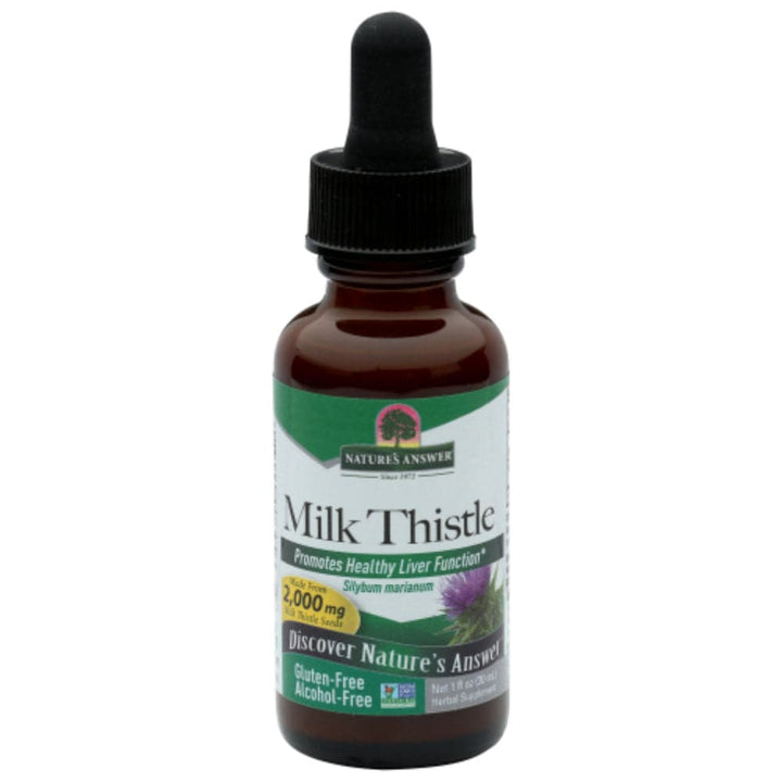 Natures Answer - Alcohol Free Milk Thistle - 1floz