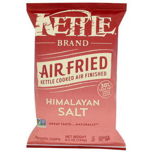 Kettle Foods - Air Fried Himalayan Salt Potato Chips 6.5 OZ - (Pack of 12)