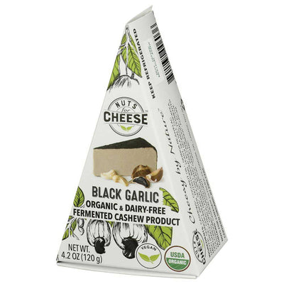 Nuts For Cheese - Cheese Nuts - Black Garlic, 4.2oz (Pack of 6)