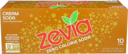 Zevia Soda Cream 10pk 120 Fo - Pack Of 2