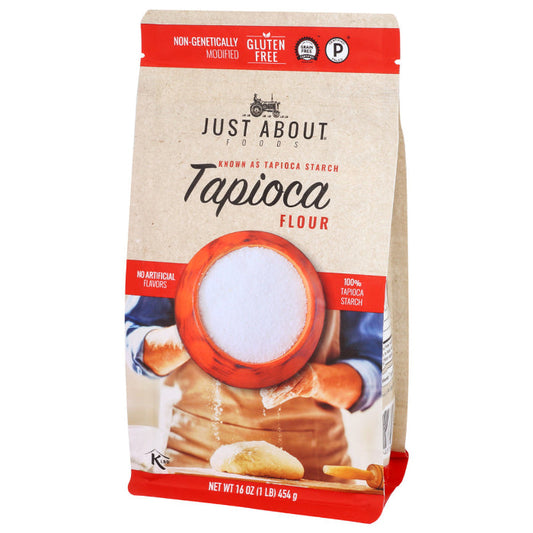 Just About Food - Tapioca Flour - Original, 1lb (Pack of 5)