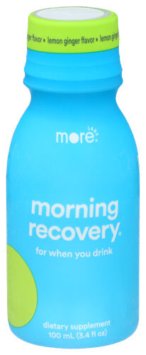 More Labs Shot Recovery Lemon Gingr 3.4 Oz - Pack of 12