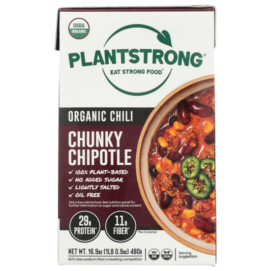 Plantstrong - Chili - Chipotle, 16.9fo (Pack of 6)