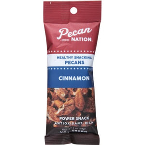 Pecan Nation - Cinnamon Roast Pecan Nuts - 1oz