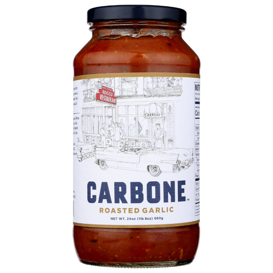 Carbone - Roasted Garlic Sauce Carbone - Original, 24oz (Pack of 6)