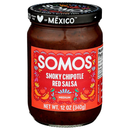 SOMOS - Smoky Chipotle Red Salsa 12OZ ( Pack of 6)