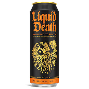 Liquid Death - Squeezed To Death, 8pk, 153.6 Fl Oz | Pack of 3